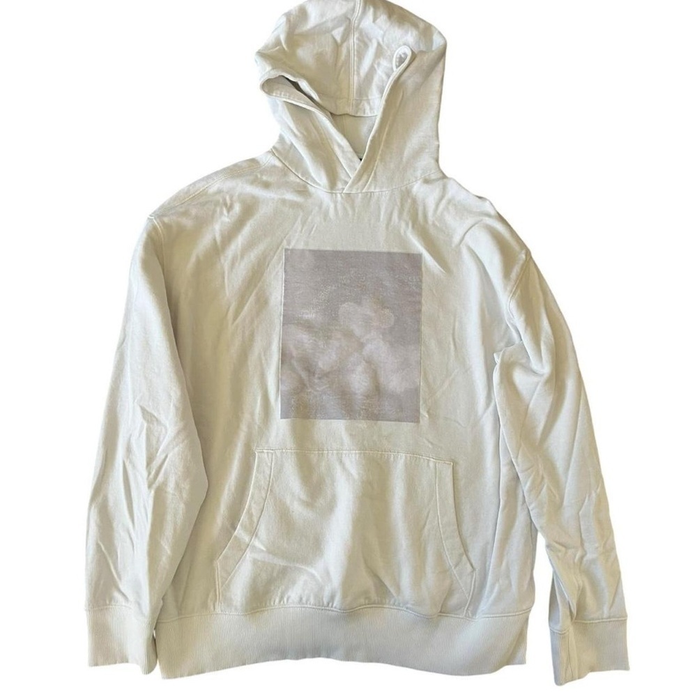 760-White hoodie with a unique design #hoodies #express
